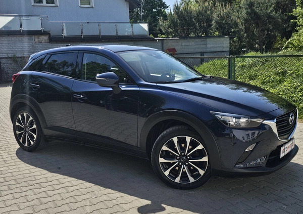 Mazda CX-3 cena 64500 przebieg: 90000, rok produkcji 2018 z Skierniewice małe 137